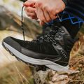 Мъжки туристически обувки KADVA Ascent Mid WaterProof черен 4