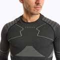 Мъжки комплект термоактивно бельо KADVA Streif Set безшевен черен 6
