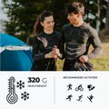 Дамски комплект термоактивно бельо KADVA Streif W Set безшевен черен 9