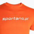 Мъжка тениска за бягане SPORTANO Active Men's orange 3