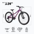 Детски велосипед ATTABO JR 24 purple 2