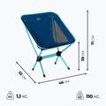 Туристически стол KADVA Sego Low ultralight blue 2