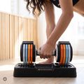Комплект регулируеми дъмбели XTREXO 2 x 5 kg multicolor 12