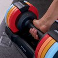 Регулируем дъмбел TREXO 25 kg multicolor 9