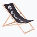 Регулируем градински шезлонг Sportano LSR01310 черен