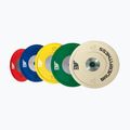Комплект олимпийски тежести Bauer Fitness Competition 2x 5, 10, 15, 20, 25 кг цветни AC-166