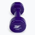 Винилова дъмбел на Bauer Fitness 4 кг червена AC-1405 3