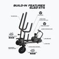 Шейна за силова тренировка XEBEX XT4 Sled black 5