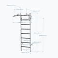 Стълба за гимнастика BenchK черна BK-231B 2