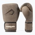 Кафяви боксови ръкавици Overlord Old School 100006-BR/10OZ 7