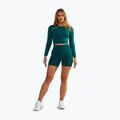 Дамски шорти за тренировка BeShaped Power Up! dark green 2
