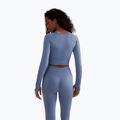 Дамски топ за тренировка BeShaped Femme Force LS light blue 4