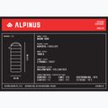 Спален чувал Alpinus Warm 1800 десен черен 6