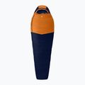 Спален чувал Alpinus Ultralight 850 десен оранжев/зелен
