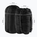 Спален чувал Alpinus Fiber Pro 1300 ляв антрацит 7