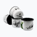 Туристическа чаша Alpinus Enamelled White Bear 2