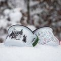 Туристическа чаша Alpinus Enamelled White Bear 4