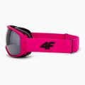 Детска скиорска маска 4F U067 hot pink neon 4