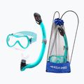 Детски комплект за гмуркане AQUA-SPEED Alize FS + Samos + Mesh turquoise