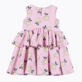 Детска рокля KID STORY Muslin pink daisy 3