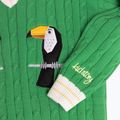 Детски пуловер KID STORY Organic cotton green pelican 4