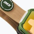 Скиорска маска IMX Peak green matt/sand/gold irridium/brown 4