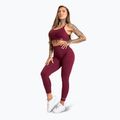 Сутиен за тренировка Gym Glamour Push Up 2.0 merlot 2