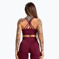 Сутиен за тренировка Gym Glamour Push Up 2.0 merlot 3