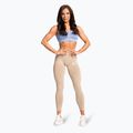 Дамски клин Gym Glamour Basic Scrunch beige 2