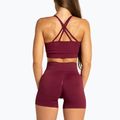 Дамски шорти за тренировка Gym Glamour Push Up 2.0 merlot 4