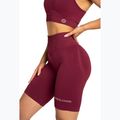 Дамски шорти тип клин за тренировка Gym Glamour Push Up 2.0 merlot 3