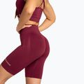 Дамски шорти тип клин за тренировка Gym Glamour Push Up 2.0 merlot 4