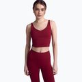 Дамски топ за йога JOYINME Grace red wine