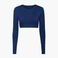 Дамски топ за йога JoyInMe Core Crop Top dark navy 6