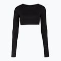 Дамски топ за йога JoyInMe Core Crop Top black