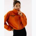 Дамски поларен суитшърт JoyInMe Zip Flow Sweatshirt pumpkin spice 4