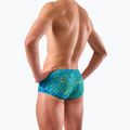 Мъжки боксерки за плуване SWEEP Aqua Hippos blue/yellow/green 2