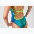 Дамски бански костюм от една част SWEEP Aqua Hippos blue/yellow/green 4