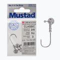 Mustad Classic джиг глава 3 бр. 2/0 сребро PDF-724-050-020