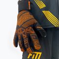 Детски вратарски ръкавици Football Masters Fenix orange fluo 3