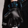 Вратарски ръкавици Football Masters Varis X NC black/blue 6