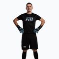 Вратарски ръкавици Football Masters Invictus X Training черно/синьо 3