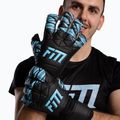 Вратарски ръкавици Football Masters Invictus X Training черно/синьо 5