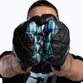 Вратарски ръкавици Football Masters Invictus X Training черно/синьо 9
