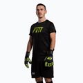 Вратарски ръкавици Football Masters Invictus X Training черно/зелено 3