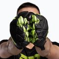 Вратарски ръкавици Football Masters Invictus X Training черно/зелено 6