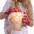 Детски вратарски ръкавици Football Masters Invictus X Jr розови 4