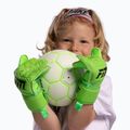 Детски вратарски ръкавици Football Masters Invictus X Jr lime 2