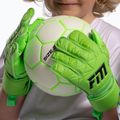 Детски вратарски ръкавици Football Masters Invictus X Jr lime 3