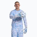 Вратарски ръкавици Football Masters Invictus X PRO white/blue 3